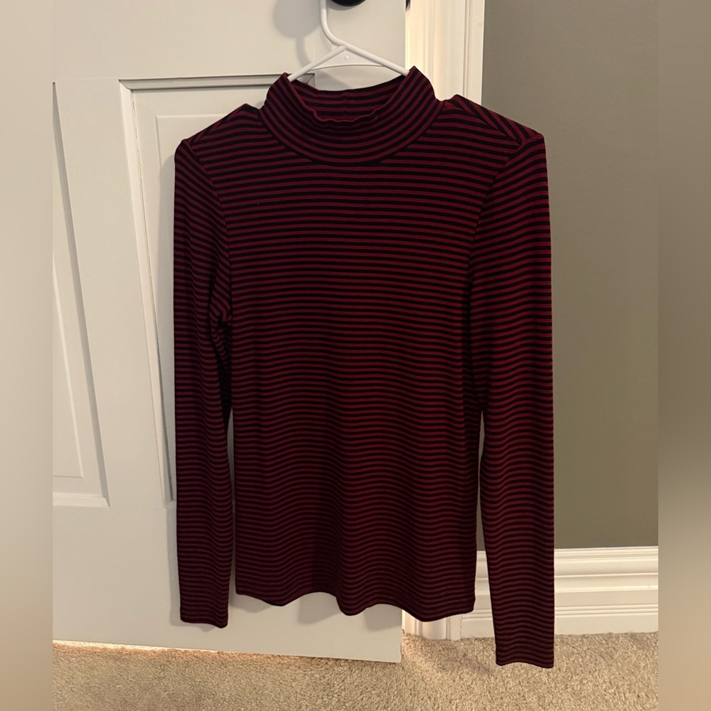 Evereve mock neck top